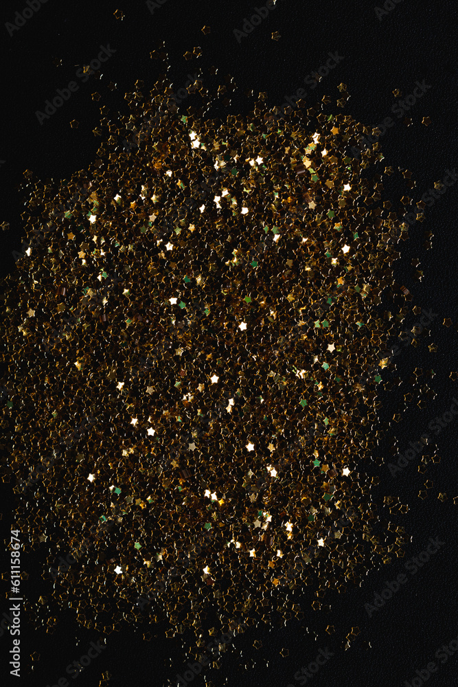 Fototapeta premium glitter photography of stars in a dark place