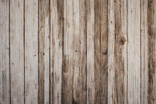 Vector background. Light shabby wood, stripes, panels. © Naya Chu
