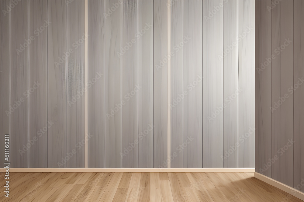 Mockup wall in minimalist design, interior design Generative AI Mockup wall in minimalist design, interior design Generative AI