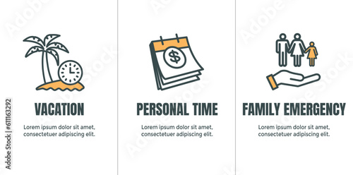 Paid Family Leave Benefits - PFL Benefits include sick time, paid time off, vacation benefits, death in the family, maternity, paternity leave, and other PTO
