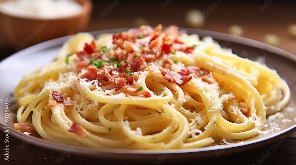 Carbonara: Creamy Indulgence with Pancetta Carbonara: Creamy Indulgence with Pancetta