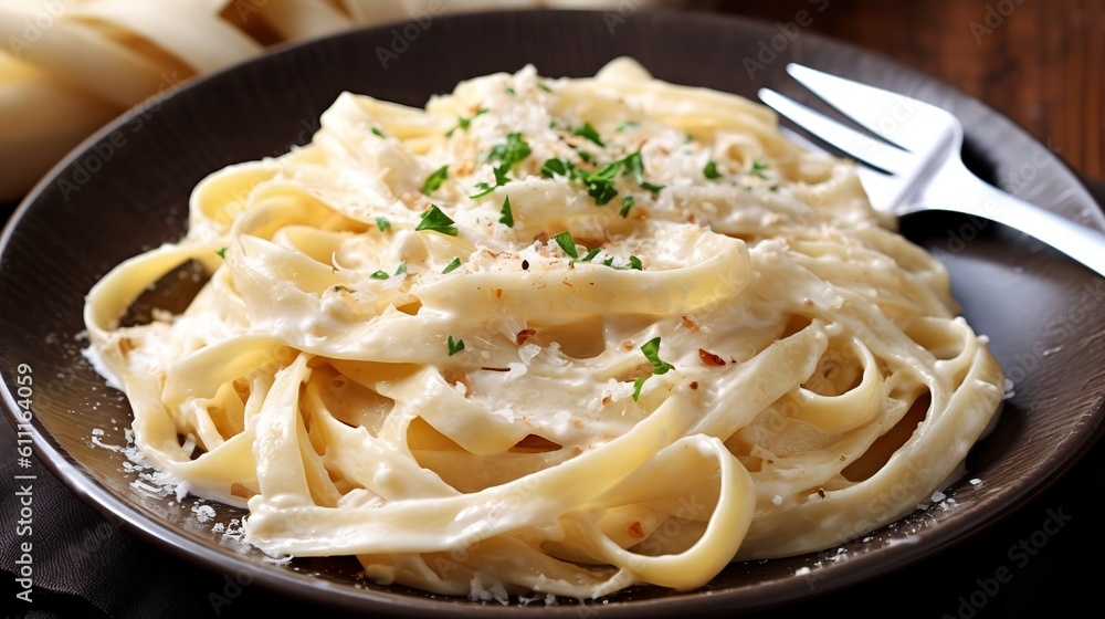 Fettuccine Alfredo: Creamy and Luxurious Delight Fettuccine Alfredo: Creamy and Luxurious Delight