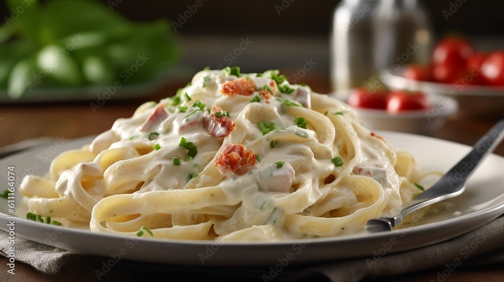 Fettuccine Alfredo: Creamy and Luxurious Delight Fettuccine Alfredo: Creamy and Luxurious Delight