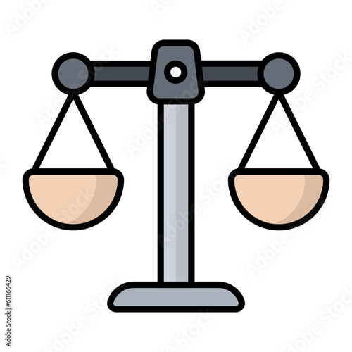Ethics Line Color Icon