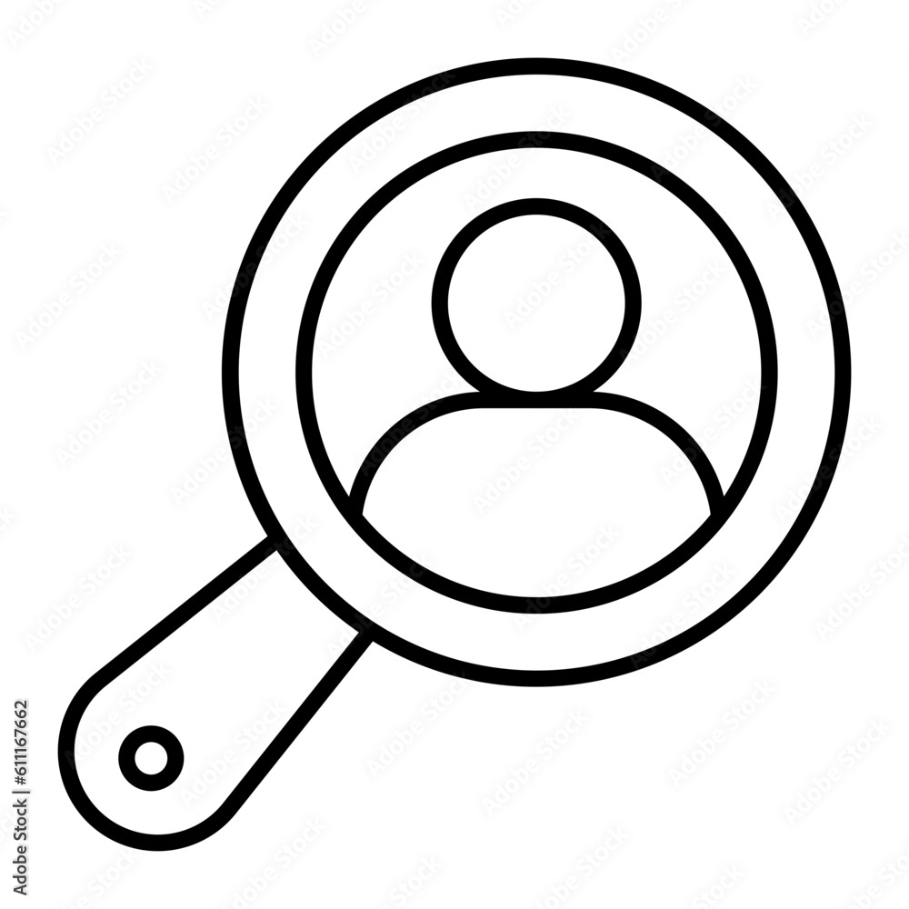 Recruitment Outline Icon Recruitment Outline Icon