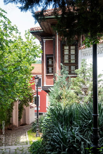 The old town of city of Plovdiv, Bulgaria