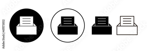 Archive folders icon vector for web and mobile app. Document vector icon. Archive storage icon.
