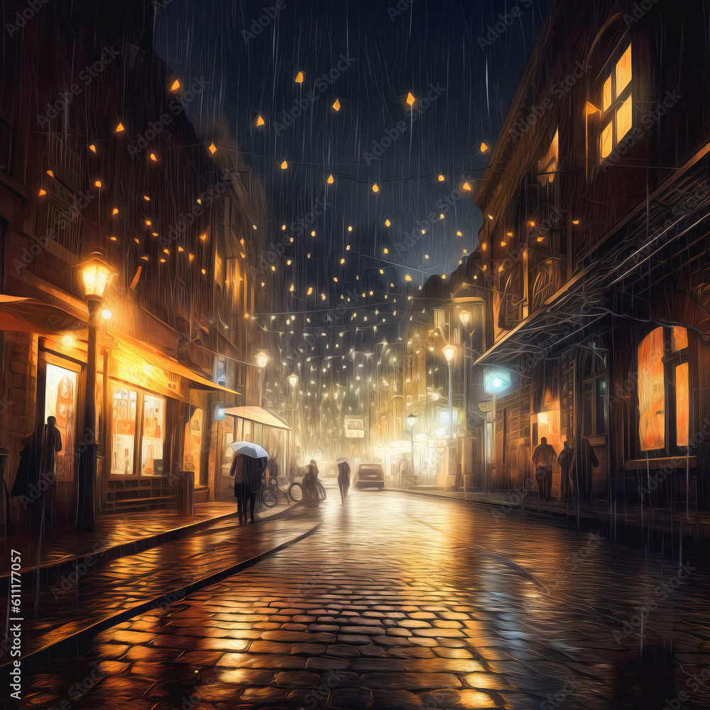 night city street night city street