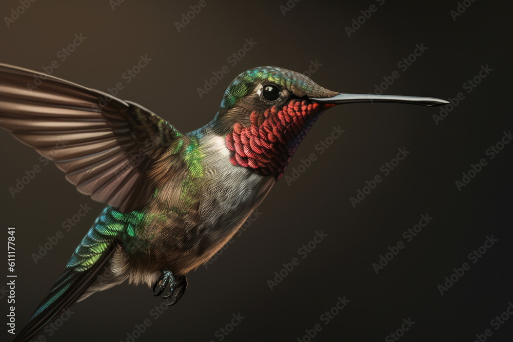 Fototapeta premium Hummingbird flying