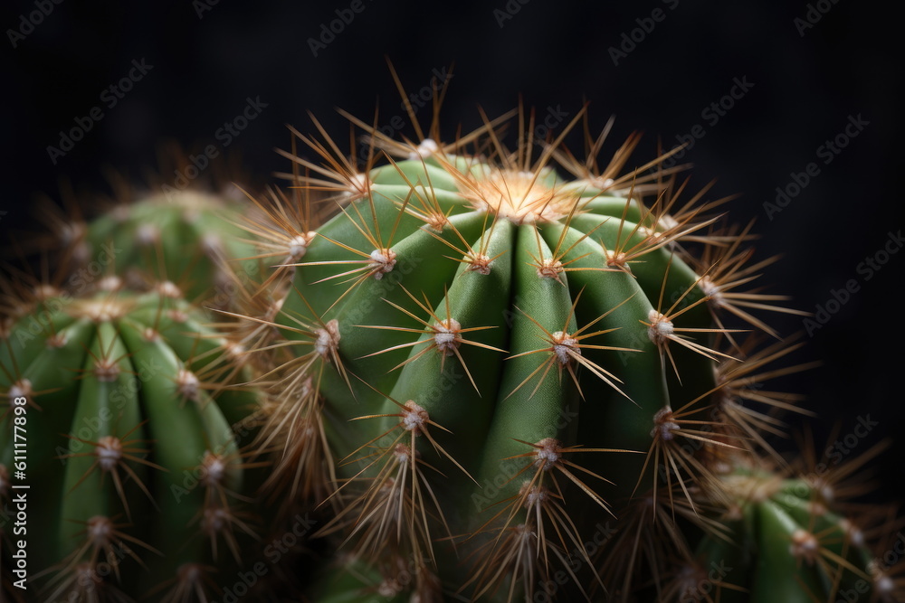 cactus with nature background, close up cactus with nature background, close up