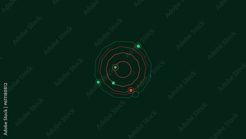 HUD element for sci-fi interface on the alpha channel. HUD element for sci-fi interface on the alpha channel.