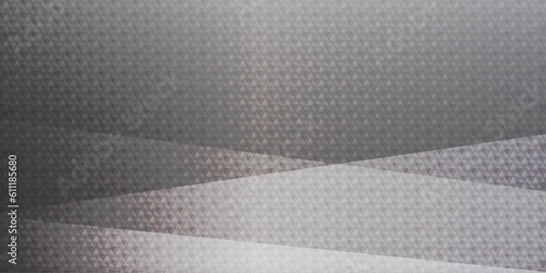 銀色グラデーションの和柄背景　幾何学模様の背景素材