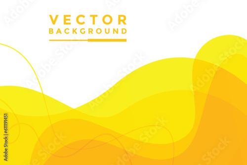 Yellow background vector illustration lighting effect graphic for text and message board design infographic...