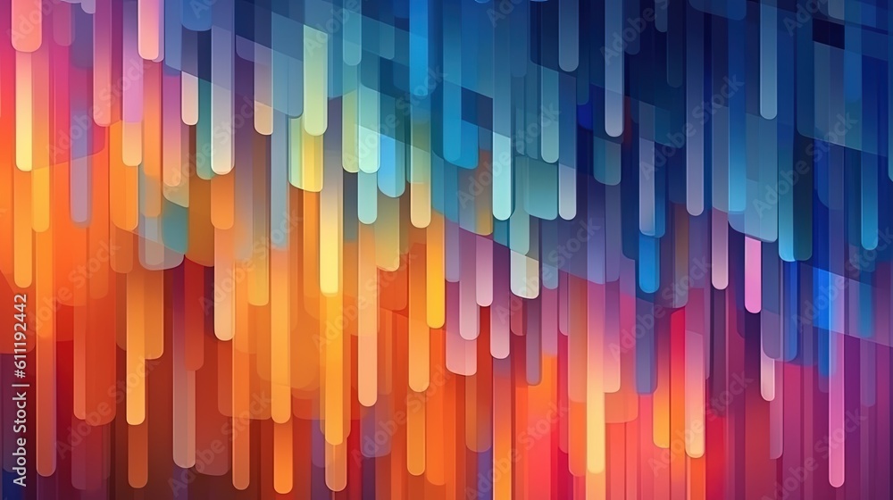 0677. Colorful Mosaic Line Abstract Geometric Background. Generative AI 0677. Colorful Mosaic Line Abstract Geometric Background. Generative AI