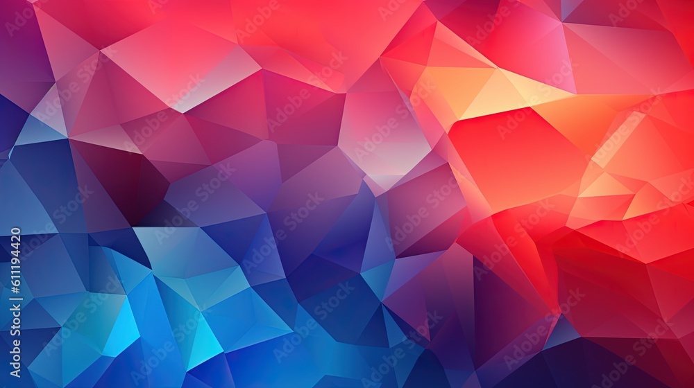 0810. Gradient Polygon Abstract Background. Generative AI 0810. Gradient Polygon Abstract Background. Generative AI