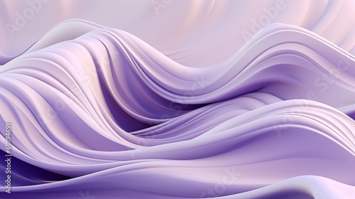0837. Lavender and Ivory Digital Wave Background. Generative AI