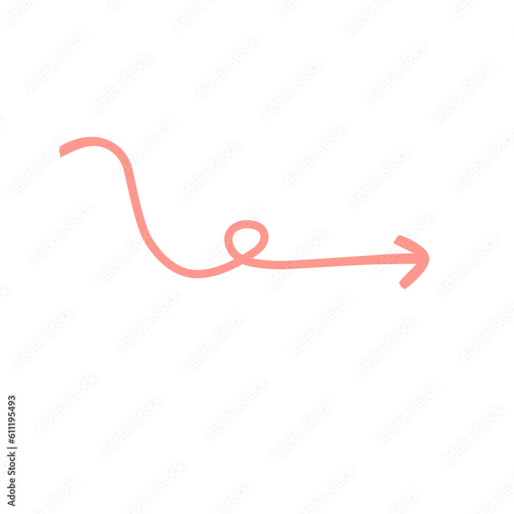 swirly arrow line icon swirly arrow line icon