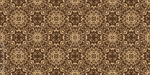 Seamless batik pattern,geometric tribal pattern,it resembles ethnic boho,aztec style,ikat style.luxury decorative fabric pattern for famous banners.designed for use fabric,curtain,carpet,Batik