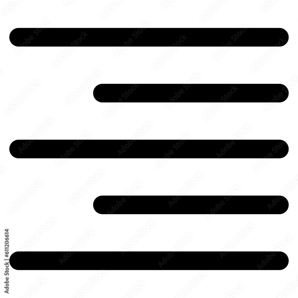 Right align paragraph icon for text editor Right align paragraph icon for text editor