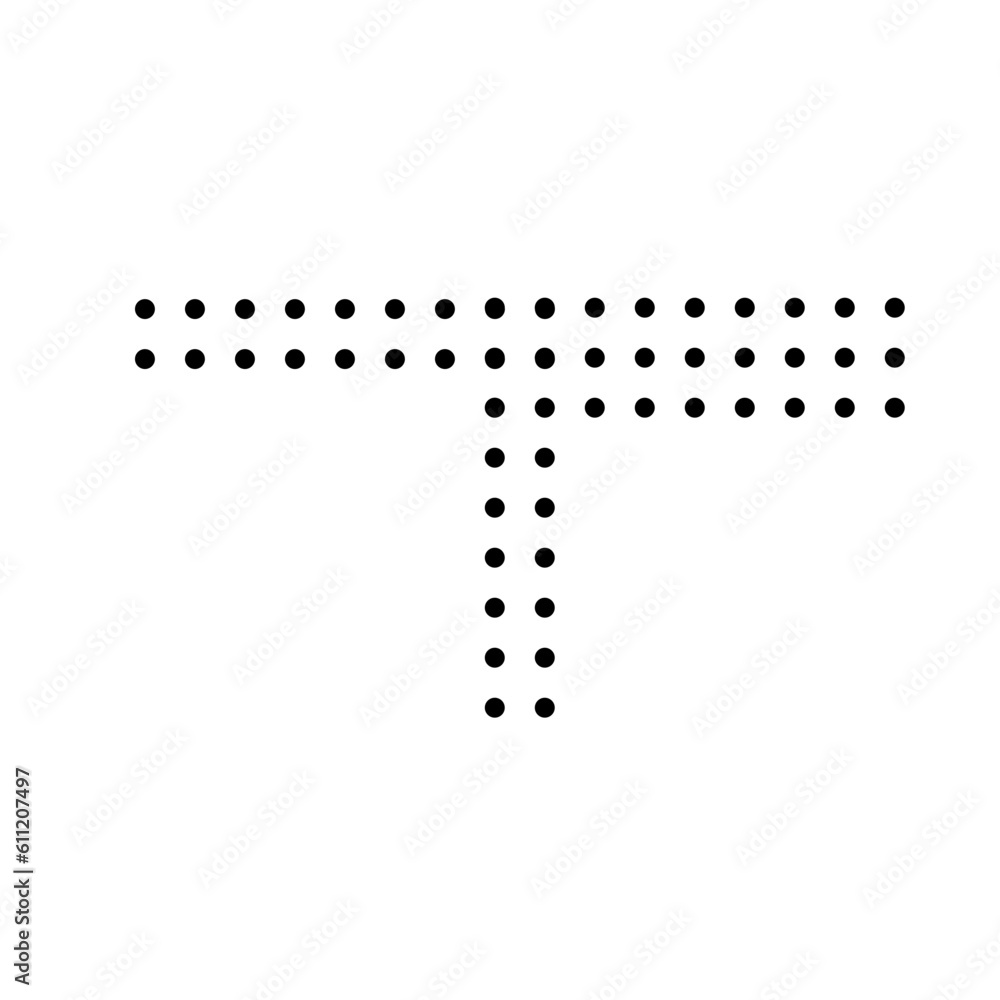 Geometric Shape Dotted Illustration Geometric Shape Dotted Illustration