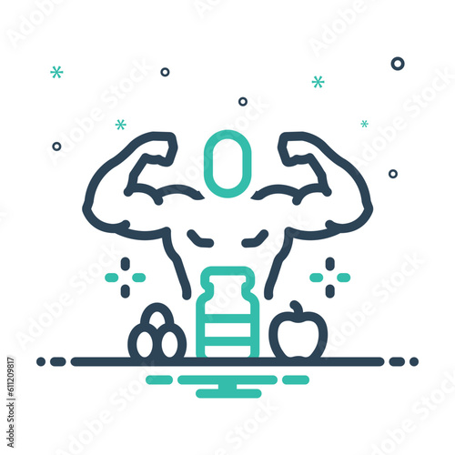 Mix icon for gains 
