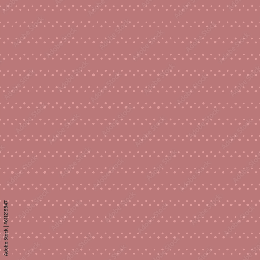 lines of hand drawn dots. simple pink repetitive background. vector seamless pattern. geometric illustration. fabric swatch. wrapping paper. continuous design template for textile, linen, home decor lines of hand drawn dots. simple pink repetitive background. vector seamless pattern. geometric illustration. fabric swatch. wrapping paper. continuous design template for textile, linen, home decor
