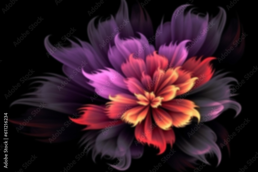 dahlia flower isolated on black dahlia flower isolated on black
