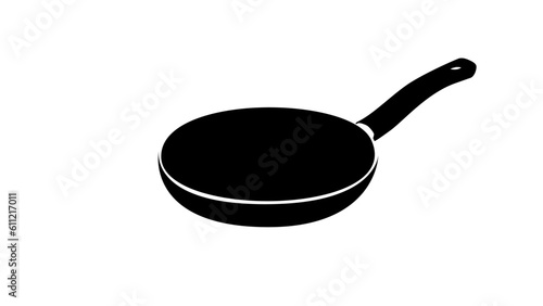 Frying pan silhouette