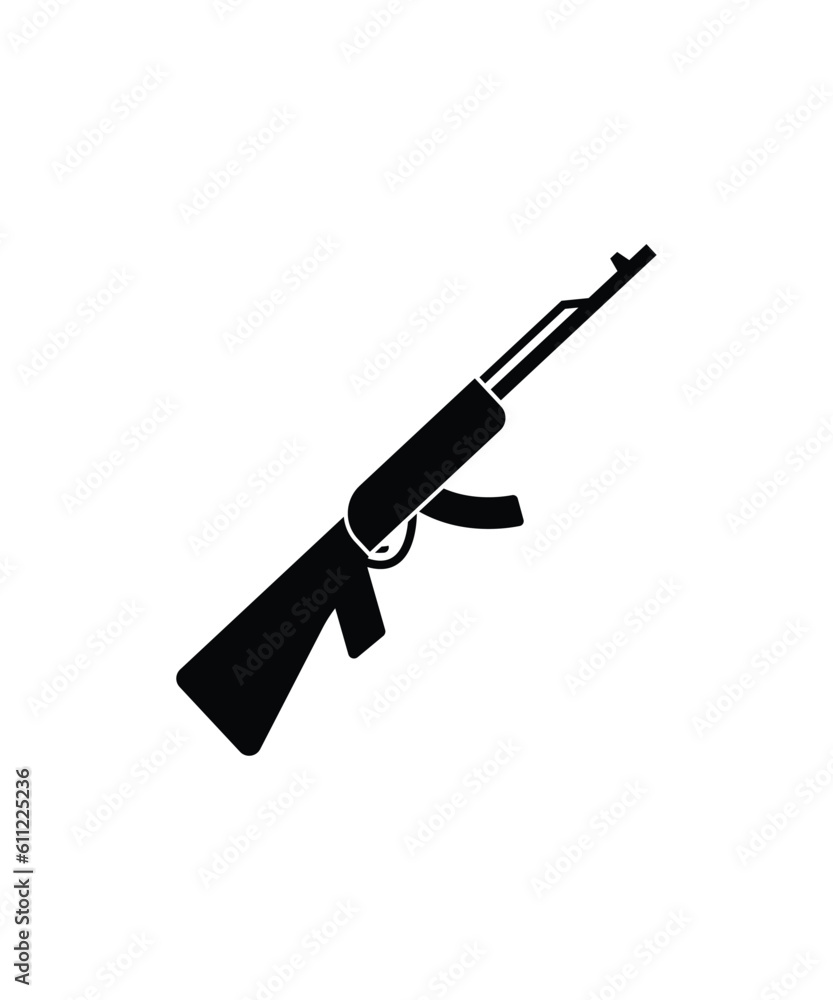 rifle icon, vector best flat icon. rifle icon, vector best flat icon.