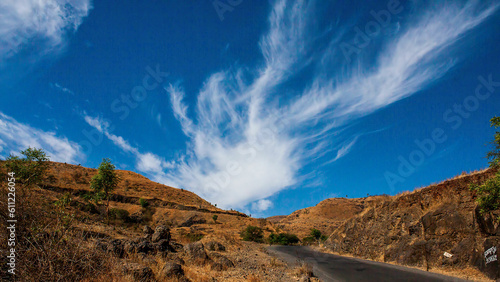 landscape with clouds
