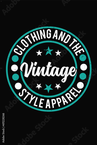 Vintage T-shirt Design.