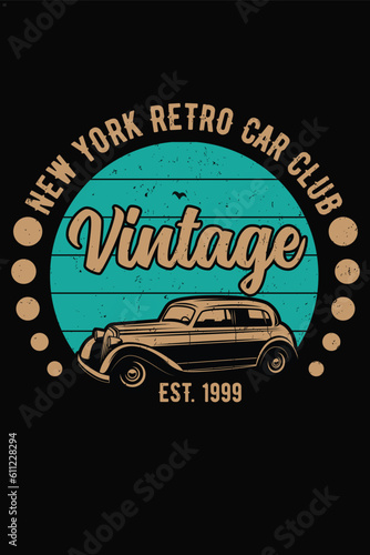 Vintage T-shirt Design.