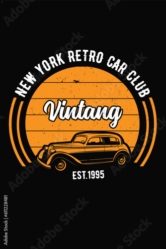 Vintage T-shirt Design.