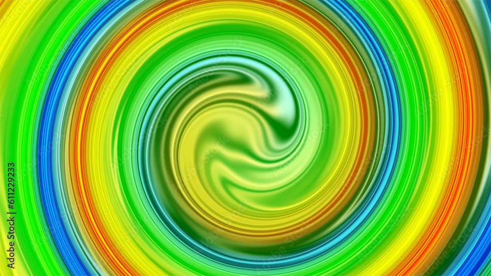 Liquid metallic backdrop with color and waves. Spiral-twirling backdrop used in abstract art Liquid metallic backdrop with color and waves. Spiral-twirling backdrop used in abstract art