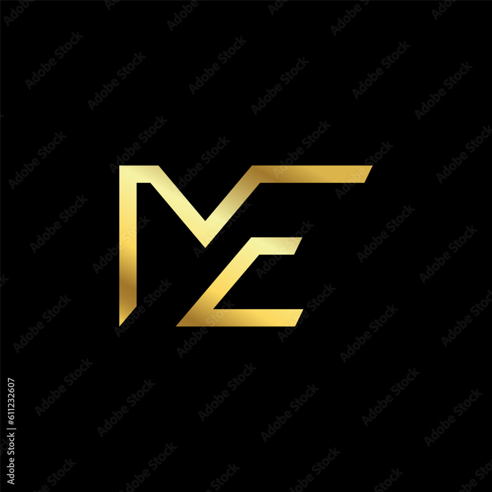 ME monogram logo vector design ME monogram logo vector design