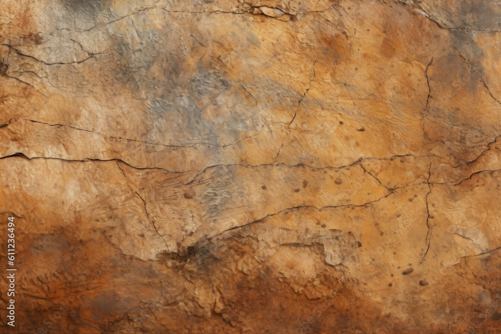 Cave Stone Old Wall With Ground Layers For Wallpaper And Background Created With Artificial Intelligence Cave Stone Old Wall With Ground Layers For Wallpaper And Background Created With Artificial Intelligence