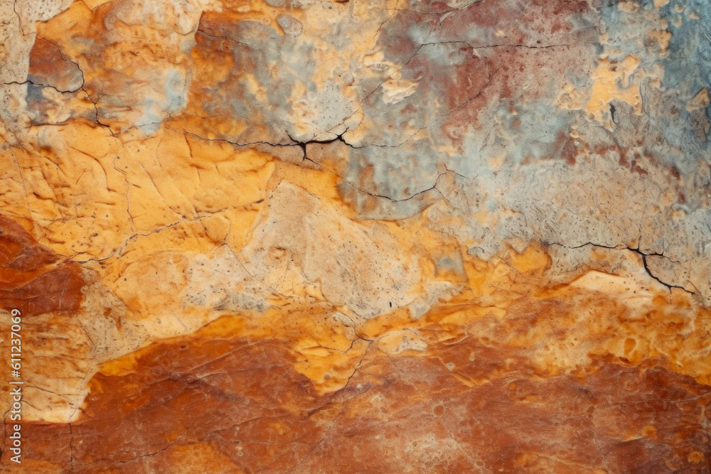 Cave Stone Old Wall With Ground Layers For Wallpaper And Background Created With Artificial Intelligence Cave Stone Old Wall With Ground Layers For Wallpaper And Background Created With Artificial Intelligence