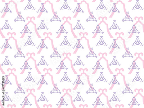 pink baby cute bell barbie sweet modern wedding vector pattern art abstract textile background wallpaper