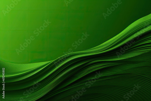 Abstract green background, Generative AI