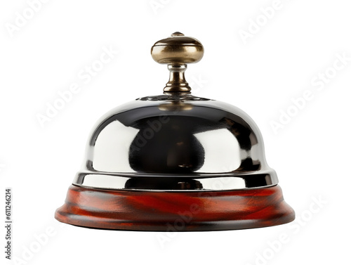 Call bell isolated on transparent or white background, png