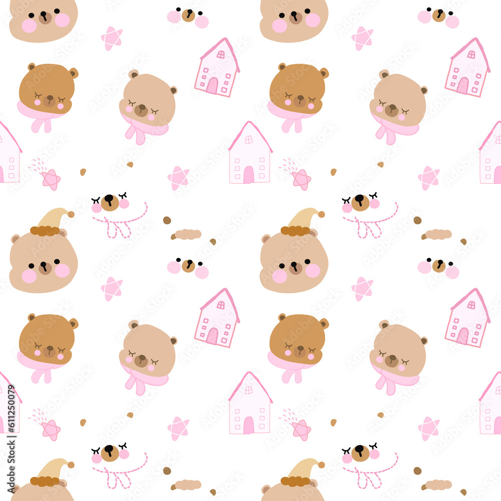 cute animal, cute pattern, bear, cartoon, xmas, snowman, holiday, set, tree, icon, gift, year, winter, new, decoration, celebration,   cartoon, animal, set, child, bear, icon, fun, face, children, cha