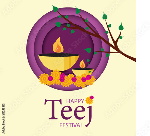 Teej, also known as Hartalika Teej or Hariyali Teej, is a popular Hindu festival celebrated primarily by women in many parts of India and Nepal.