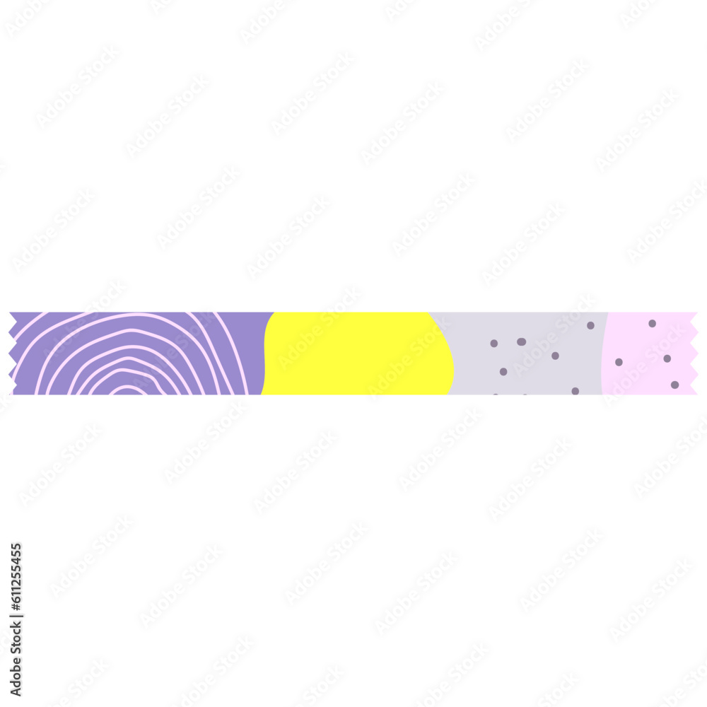 Pastel Abstract Doodle Washi Tape Pastel Abstract Doodle Washi Tape