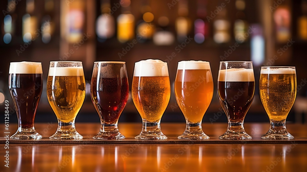 International Beer Day Celebration, generated by AI International Beer Day Celebration, generated by AI