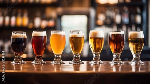 International Beer Day Celebration, generated by AI