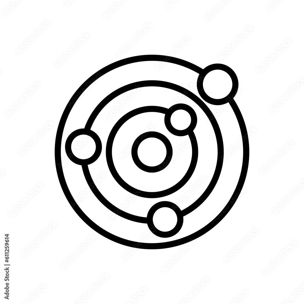 planet sign symbol vector planet sign symbol vector