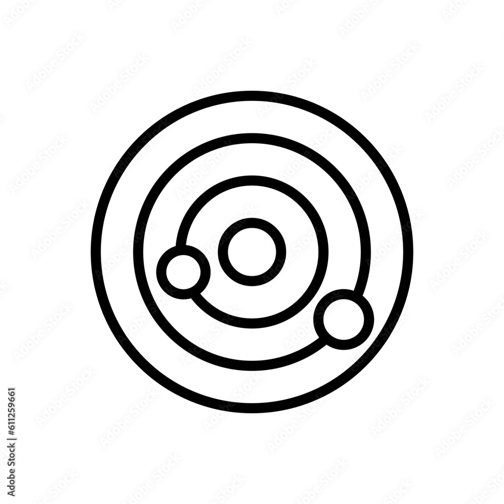 planet sign symbol vector planet sign symbol vector
