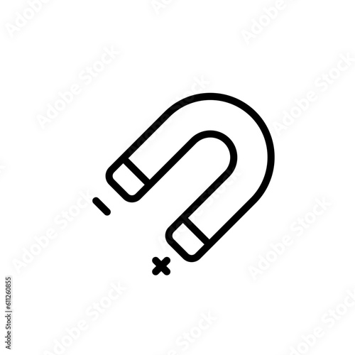 magnet sign symbol vector