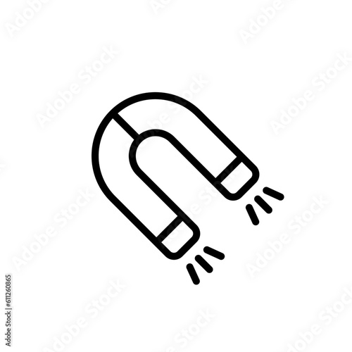 magnet sign symbol vector