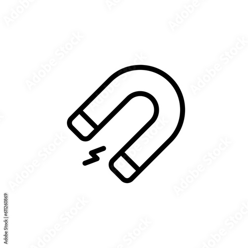 magnet sign symbol vector